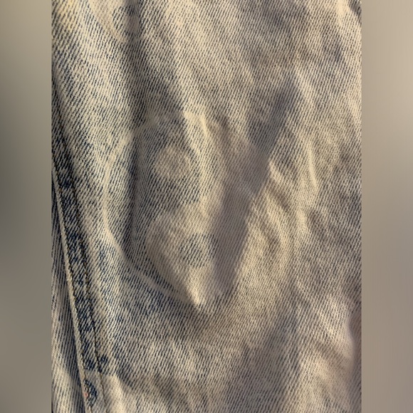 ripped skinny jeans with ying yang print - Picture 2 of 3